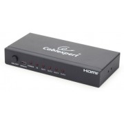 Splitter HDMI 4 ports - Cablexpert - DSP-4PH4-02, HDMI splitter, 4 ports, 1 input, 4 output HDMI receptacles, 19 pin (A), HDMI + HDCP v.1.4 (compatible with all HDMI versions)