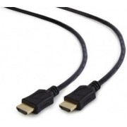 Cable HDMI - 3m - Cablexpert - CC-HDMI4L-10, 3 m, HDMI v.1.4, male-male, Black cable with gold-plated connectors, High speed, Ethernet, CCS, Bulk packing