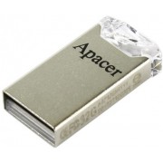 Флешка Apacer AH111, 32GB, USB 2.0, Silver-Crystal