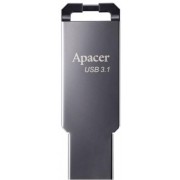 Флешка Apacer AH360, 32GB, USB 3.1, Black Nickel
