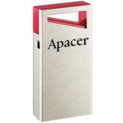 Флешка Apacer AH112, 32GB, USB 2.0, Silver-Red