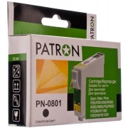 TintaPatron T0801 Black Epson P50/R265/285/360/RX560/585/685/PX650/660/700/710/720/730/800/810/820/830 (15ml)