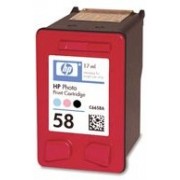 TintaPatron HP58/C6658AE PhotoColor HP Deskjet 450/3650/5145/5150/5550/5650/5655/5850/D2320/2330/2345/2360/2430/2445/2460/F2140/2180/2185/2210/2235/2240/2250/4135/4140/4150/4175/Officejet 4105/4110/Photosmart 7150/7155/7260/PSC 1110/1200/1210 (17ml)