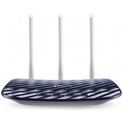TP-LINK Archer C20 AC750 Dual Band Wireless Router, Mediatek, 433Mbps at 5GHz + 300Mbps at 2.4GHz, 802.11ac/a/b/g/n,1 10/100M WAN + 4 10/100M LAN, Wireless On/Off, 1 USB 2.0 port, 2 fixed antennas