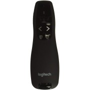   Logitech R400 Laser Presentation Remote 2.4 GHz wireless, Up to 15-meter range, Battery indicator, Red laser pointer