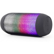 Gembird SPK-BT-05, Bluetooth Portable Speaker, 6W (2x3W) RMS, Bluetooth v.4.1+EDR, LED light effects, microSD, built-in lithium battery -1200 mAh (up to 5 hours), ability to control the tracks, AUX stereo input, Headset mode, Black