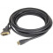 Cable HDMI-DVI - 3m - Cablexpert - CC-HDMI-DVI-10, 3m, HDMI to DVI 18+1pin single link, male-male, Black cable with gold-plated connectors, Bulk