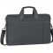 "17.3"" NB bag - RivaCase 8257 Canvas Black Laptop https://rivacase.com/en/products/categories/laptop-and-tablet-bags/8257-black-full-size-laptop-bag-173-detail"