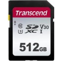 512GB SDXC Card (Class 10)  UHS-I, U3, Transcend 300S  "TS512GSDC300S" (R/W:95/45MB/s)