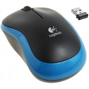 Mouse Logitech M185, Optical, 1000 dpi, 3 buttons, Ambidextrous, 1xAA, Blue