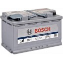BOSCH Аккумулятор  80AH 800A(EN) клемы 0 (315x175x190) S6 011 EFB(AGM-)