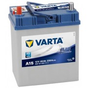 VARTA Аккумулятор  40AH 330A(JIS) клемы 1 (187x127x227) S4 019 тонкая клема