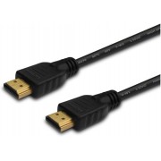 Cable HDMI M to HDMI M  10m  v1.4  SAVIO CL-34 gold-plated, ethernet / 3D