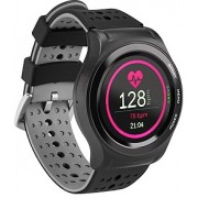   Acme HR SW301 Smartwatch, 1.30" TFT IPS Color Display, Li-ion, Active GPS, Accelerometer, Pedometer, Hear Rate monitor, Altimeter, Barometer, Touch Screen, Water-resistant IP66, Bluetooth 4.0