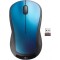 Logitech Wireless Mouse M310 Blue, Laser Mouse for Notebooks, Nano receiver, Blue/Black, Retail