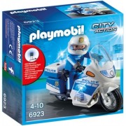 Игровой набор Playmobil Police Bike with LED Light PM6923 
