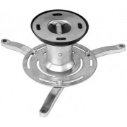 "Ceiling Mount Reflecta ""PERSEUS"" Universal Silver/Black, Rotation 360°, Tilt 15°, 62mm, max.load20kg
For all types of Data Video Projectors. Universal projector plate, tool kit and screws are included. Fixed height of 130 mm.

https://www.sopar.it/p