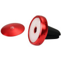 Air Vent Car Freshener Tellur CF1 Aluminium Red, 3xCar Fragrances, up to 12 months
