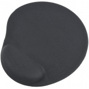 "Mouse Pad Gembird MP-GEL-BK, 240 ? 220 ? 4mm, Cloth, Gel wrist support, Black
-  https://gembird.com/item.aspx?id=10113"