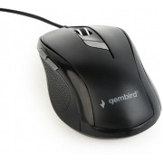 "Mouse Gembird MUS-6B-01, Optical, 800-1600 dpi, 6 buttons, Ambidextrous, Black, USB
-  https://gembird.com/item.aspx?id=10429"