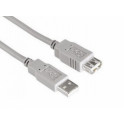 Hama 30619 USB 2.0 Extension Cable, grey, 1.80 m, 10 pieces