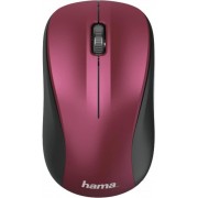 Мышь Hama 182624 MW-300, bordeaux/pink