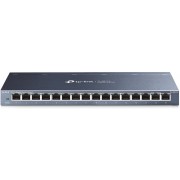 16-port 10/100/1000Mbps Switch TP-LINK "TL-SG116", Metal Case