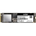 M.2 NVMe SSD 256GB  ADATA XPG SX8200 PRO, PCIe3.0 x4 / NVMe1.3, M2 Type 2280 , Read: 3500 MB/s, Write: 3000 MB/s, Controller SMI, 3D NAND TLC,  ASX8200PNP-256GT-C