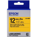 Tape Cartridge EPSON 12mm/9m, Pastel Blk/Yell, LK4YBP C53S654008