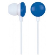 Gembird MHP-EP-001-B  "Candy" - Blue, In-ear earphones,1.2 m, 3.5 mm stereo audio plug, box packing