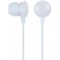 Gembird MHP-EP-001-W "Candy" - White, In-ear earphones,1.2 m, 3.5 mm stereo audio plug, box packing