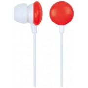 Gembird MHP-EP-001-R  "Candy" - Red, In-ear earphones,1.2 m, 3.5 mm stereo audio plug, box packing