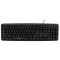Tastatură Gembird KB-U-103-RU, Standard, Full size, Silent, Black, USB