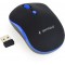 "Wireless Mouse Gembird MUSW-4B-03-B, Optical, 800-1600 dpi, 4 buttons, Ambidextrous, Black/Blue- https://gembird.nl/item.aspx?id=10416"