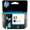 HP 27 black ink cartridge dj33xx, 34xx (10ml) ~220 A4 pages 5% coverage
