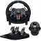 Wheel Logitech Driving Force Racing G29, 11", 900 degree, Pedals, 2-axis, 14 buttons, Dual vibration
