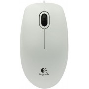 Мышь Logitech B100, White USB