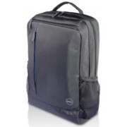 Dell Essential Backpack 15" (E51520P), Water bottle holder, water resistant, zippered front pocket, reflective elements, foam padded laptop compartment, Black reflective printing.