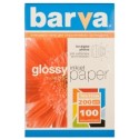 A4 200g 100p Glossy Inkjet Photo Paper Barva, Economy series