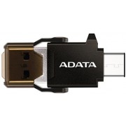 Card Reader ADATA "USB-C OTG READER" Black, USB3.1/Type-C (MicroSD) 