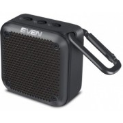 Speakers SVEN  PS- 88 10w, TWS, IPx7, Black, Bluetooth, microSD, AUX, Mic, 1500mA