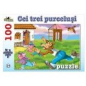 Puzzle - Cei Trei Purcelusi 100 pcs