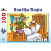 Puzzle - Scufita Rosie 100 piese