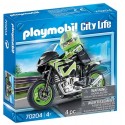 Игровой набор Playmobil Motorcycle With Rider (70204)