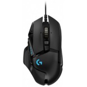 Logitech Gaming Mouse G502 HERO HIGH PERFORMANCE, 11 Programmable buttons, 16000 dpi, Onboard memory: 5 profiles, RGB