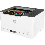 Printer HP Color LaserJet 150a, White, Up to 18ppm b/w, Up to 4ppm color, 600x600 dpi, Up to 20000 p., 64MB RAM, indicator,  PCL 5c/6, Postscript 3, USB 2.0,Blue Angel DE-UZ 205 (HP 117A/X Bl/C/Y/M)