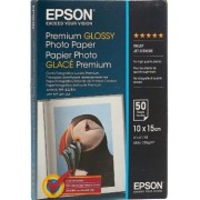 A4 EPSON Premium Glossy Photo Paper, 50 Sheets, C13S041624 