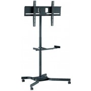 "Mobile Stand for Displays  Reflecta TV Stand 42P-Shelf; 32-42""; max. VESA 600x400; max 40 kg
•Mechanical height-adjustment from 127 to 177 cm by hand or using a power drill
•Designed to load displays up to 90.7 kg
•VESA mount 200 – 800 x 400
•Tool-l
