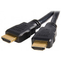  Cable HDMI - 15m - Brackton "Basic" K-HDE-SKB-1500.B, 15 m, High Speed HDMIВ® Cable with Ethernet, male-male, with gold plated contacts, double shielded, with dust caps