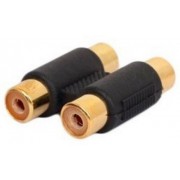 "Audio adapter Double RCA (F) to RCA (F) coupler, Cablexpert
-  
  https://gembird.nl/item.aspx?id=10502"